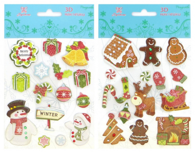 Набор наклеек 3D "Рукоделие" 3D/N04