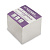 Блок бумажный для записей белый без склейки SEBL-02(90*90*90мм)