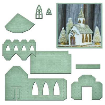 Набор мини-ножей для вырубки «Beacon St. Chapel»