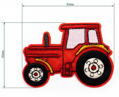 Термоаппликация LA104  83 х 60 мм упак/5 шт