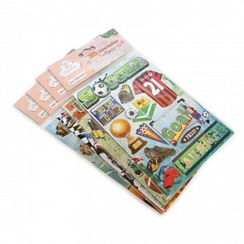 Набор наклеек 3D "Рукоделие" 3D/N08