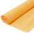 Бумага гофрированная 50 х 250 см,  светло оранжевый