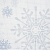 Канва Дизайнерская  Bestex 30*30 (Снежинки)