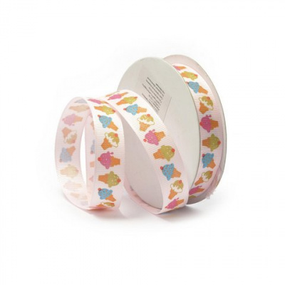 Лента декоративная арт.TBY.ЛРР.ТХ- 18,5 репсовая  шир.1,5см цв. розов.  уп.9,14м