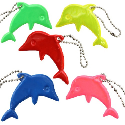 Светоотражающая подвеска 0165-2005 "Дельфин" 2 шт.