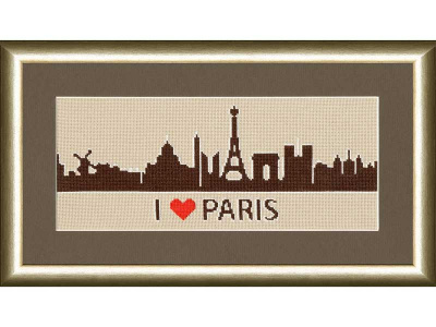 Набор для вышивания «Золотое Руно» СГ-006 Я люблю Париж