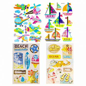 Набор наклеек 3D "Рукоделие" 3D/N10 "Путешествие"