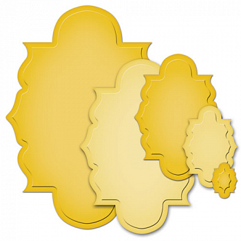 Набор ножей Spellbinders® Nestabilities® "Ярлыки 30"