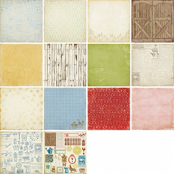 Коллекция для скрапбукинга Рукоделие™ Деревенские мотивы