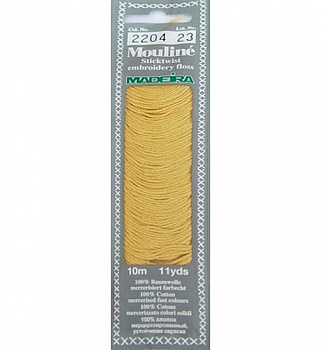 Мулине Спираль «Madeira»100% хлопок, 10 м 2204