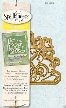 Набор ножей Spellbinders® Shapeabilities® Die D-Lites™ "Фантастические узоры 3"