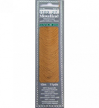 Мулине Спираль «Madeira»100% хлопок, 10 м 2103