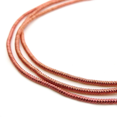 Канитель мягкая, гладкая KAN/MF1-11  глянец, дыня крайола