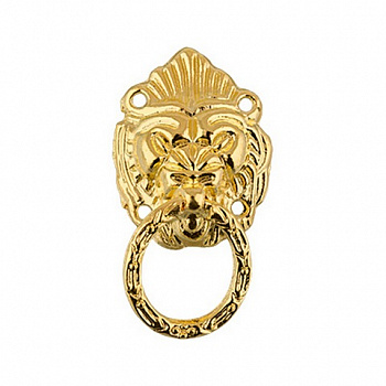 Декоративная ручка для шкатулок MMG-030 "Mr. Carving", металл 2.8 x 5 см, цвет №1 золото