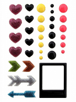 Эмалевые стикеры «Рукоделие» LUCKY&LOVE 9334