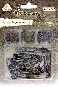 Булавки декоративные "Рукоделие" 4277 Винтаж