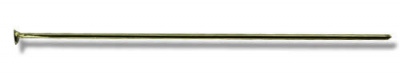 Штифт "Астра" 7704271 с плоской головкой, 0,7*30мм, (200шт/уп) цвет: латунь
