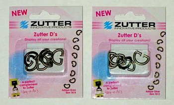 Скобы для сцепок медные "Zutter" 7614 D's Antique Brass