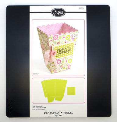 Форма для вырубки Коробочка Попкорн #2 Bigz Pro Die ,657154