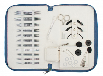 Набор съемных латунных спиц (королевский) Regal 10 см Nova KnitPro 10626