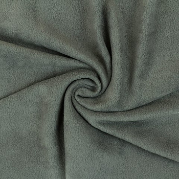 Ткань Флис FG-001 50 х 50 см 100% полиэстер №348 т.серый