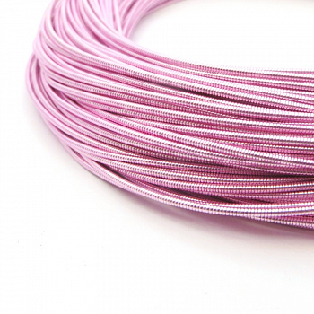 Канитель жесткая KAN/MS1,25-01  матовый, розовый