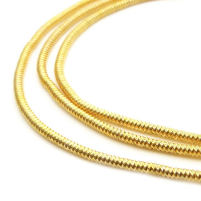 Канитель мягкая, гладкая KAN/MF1-05  глянец, золото