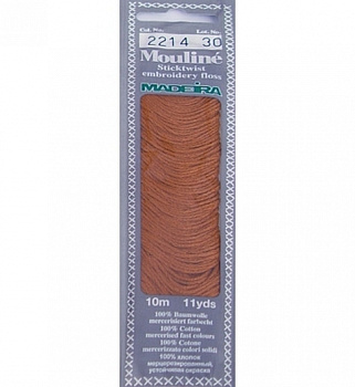 Мулине Спираль «Madeira»100% хлопок, 10 м 2214