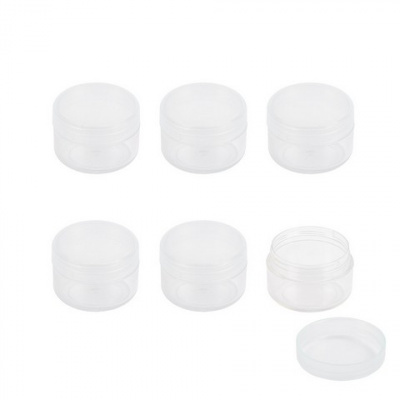 Туба пластик "Gamma" T-0110  6шт., d 3 х 2 см, цв. прозрачный