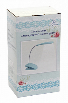 Светильник SSP-01 "Рукоделие" светодиодный на прищепке (цвет: мятный)
