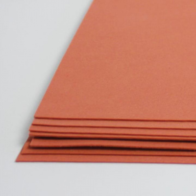 №138 коралл, фоамиран иранский, 15*20 см, 10 шт/упак