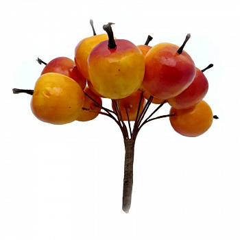 Декоративный букетик "Рукоделие" Яблоки, DKB074