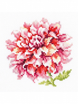 Набор для вышивания «Чудесная игла» 150-008 Георгин 11 х 11 см