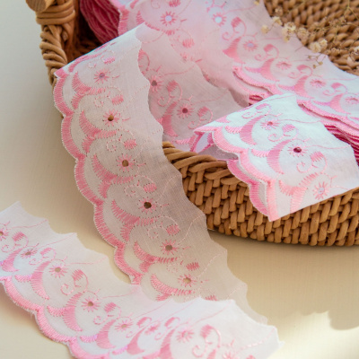 Шитье арт.ТСВ-20S1 (2194) цв.133 розовый шир.5см 100% п/э, 13,71 м