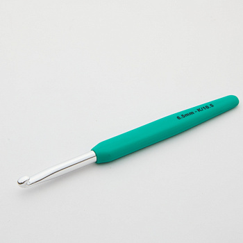 Крючок для вязания алюминиевый односторонний Waves KnitPro, 6.50мм 30944