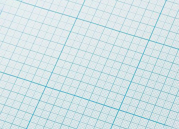 Масштабно-координатная бумага 65 г/кв.м( 21 x 29.  см) - 20 шт/уп.А4 миллиметровка "Gamma" 