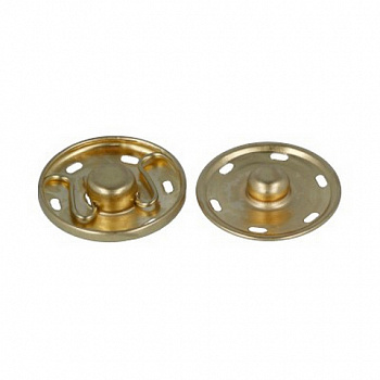 Кнопки пришивные KLМ-250 металл "Gamma" d 25 мм 10 шт. №05 под золото