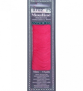 Мулине Спираль «Madeira»100% хлопок, 10 м 0702