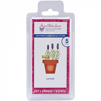 Набор ножей Spellbinders® Shapeabilities® Die D-Lites™ "Лаванда"