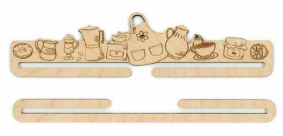 Подвес для вышивки КУХНЯ  23*6 см