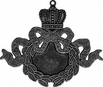 Заготовки для украшений «Ribbon Wreath - Silver» (Серебро)