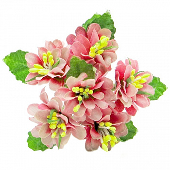 Декоративный букетик "Рукоделие", DKB150R розовый 