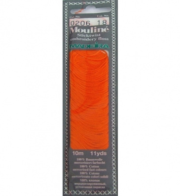 Мулине Спираль «Madeira»100% хлопок, 10 м 0206