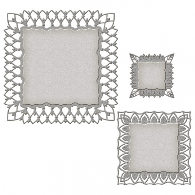 Набор ножей Nestabilities® Decorative Elements "Декоративные элементы Фейрмонт"