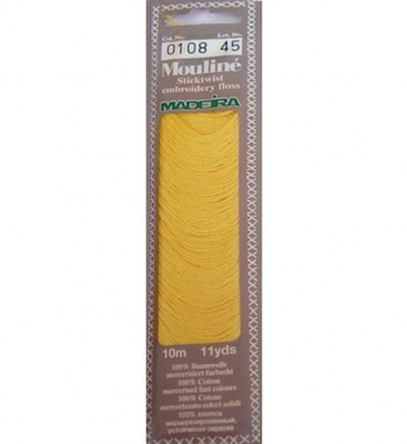 Мулине Спираль «Madeira»100% хлопок, 10 м 0108