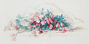 Набор для вышивания «Panna» Ц-1868 Душистый горошек 47 х 24 см