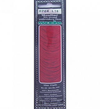 Мулине Спираль «Madeira»100% хлопок, 10 м 0704