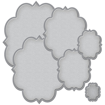 Набор ножей Spellbinders® Nestabilities® "Ренессанс: Ярлыки 51"