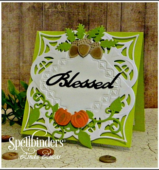 Набор ножей Spellbinders® Shapeabilities® Die D-Lites™ «Ботаническая осень»