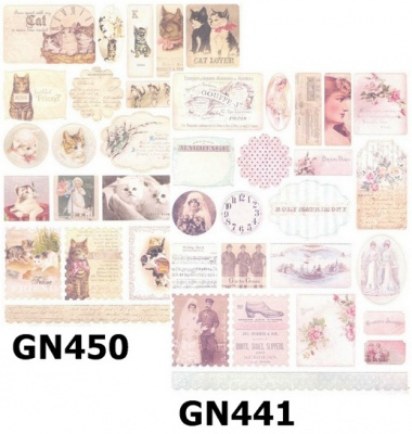 Стикеры из кардстока Melissa Frances